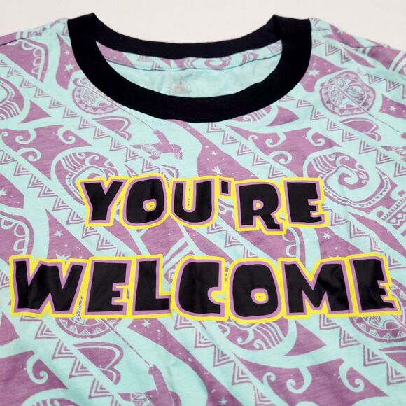 NWT Disney Moana Maui You’re Welcome Active Gym Tank Top Shirt Adult Medium New - Picture 5 of 8